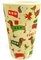 TINYMILLS Eco-Friendly Reusable Plant Fiber 14 oz Travel Mug with Christmas Wiener Dog Design
